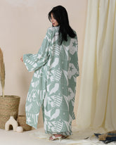 LINEN 3PC'S PRINTED PAJAMA SET